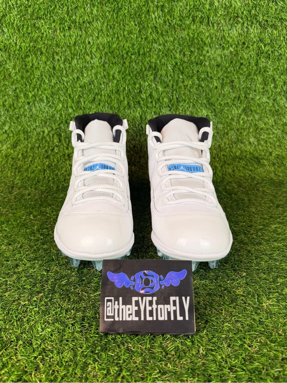 NEW Nike Air Jordan 11 Retro TD White Legend Blue Columbia HM7324-104 Men’s